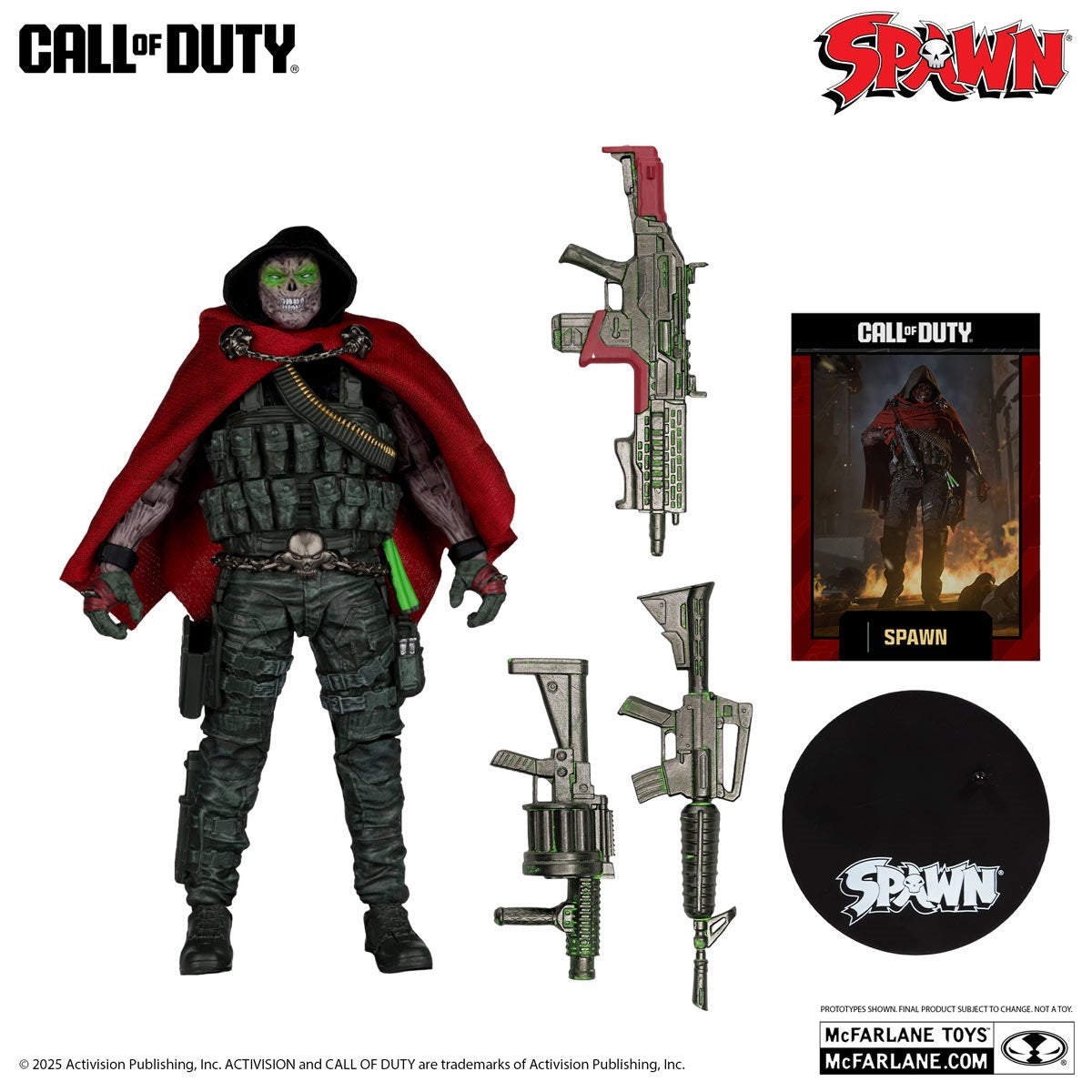 Call of Duty Burned Spawn McFarlane
