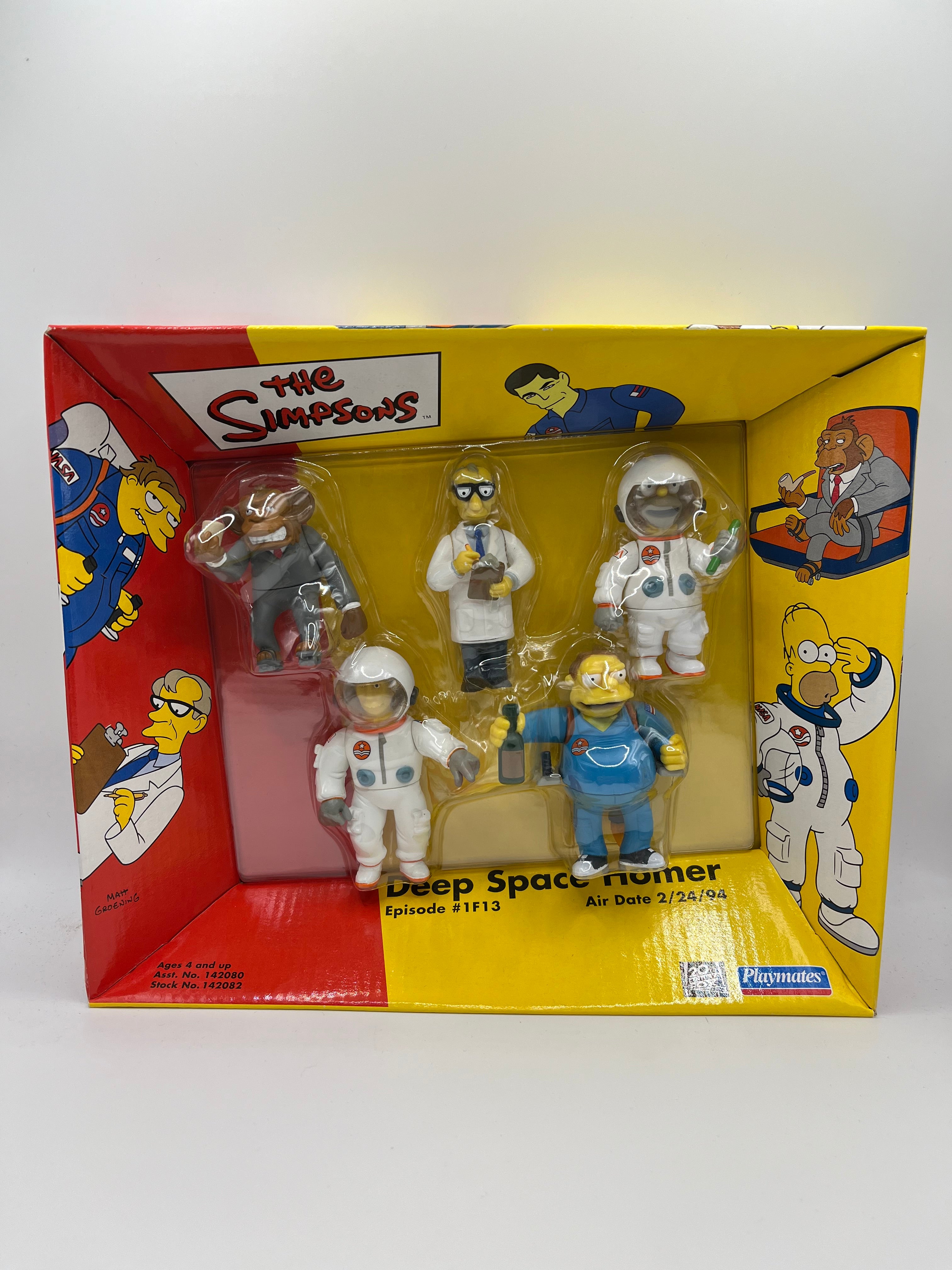 The Simpsons Deep Space Homer Set Playmates