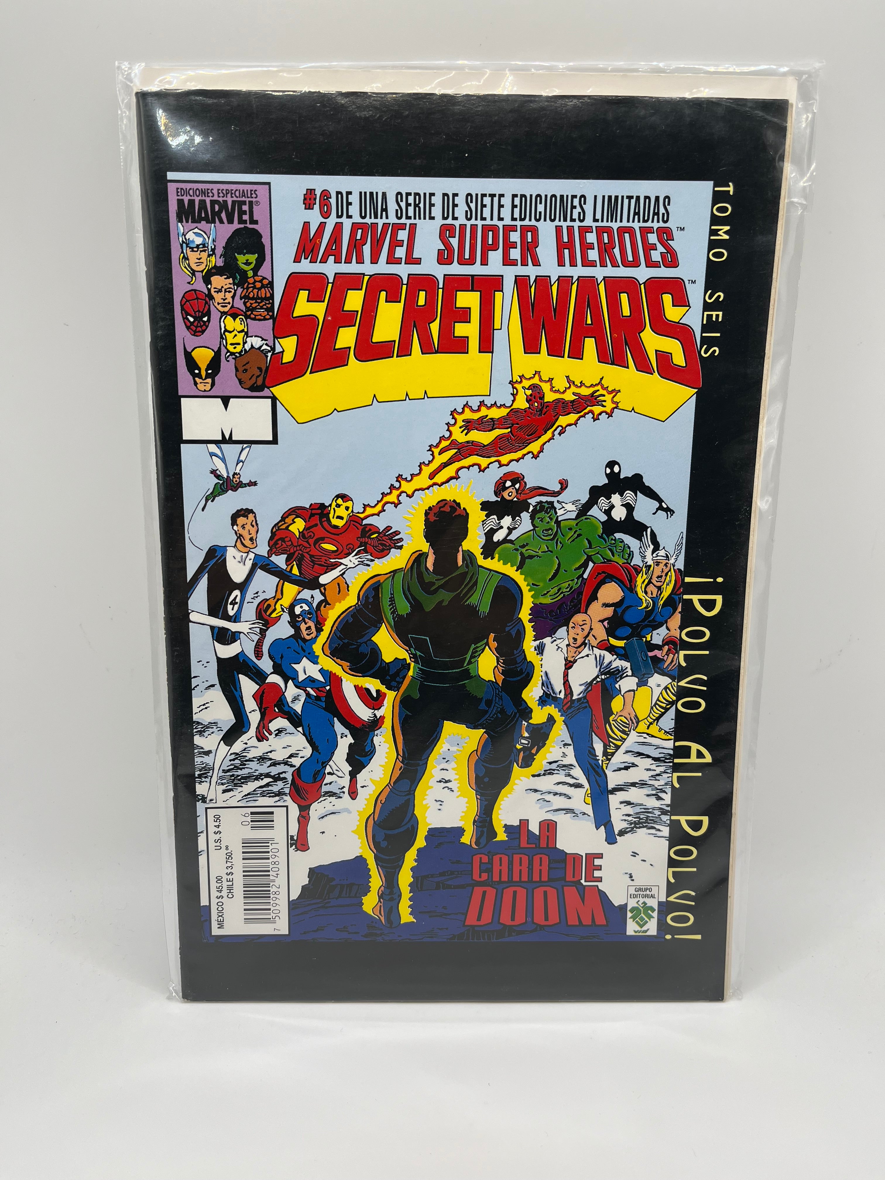 Marvel Super Heroes Secret Wars 2005 Tomos 1-7 Marvel Comics Editorial ViD Español