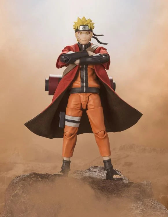 PREVENTA Naruto: Shippuden S.H.Figuarts Naruto Uzumaki (Sage Mode Savior of Konoha) Bandai (Primer pago/anticipo)