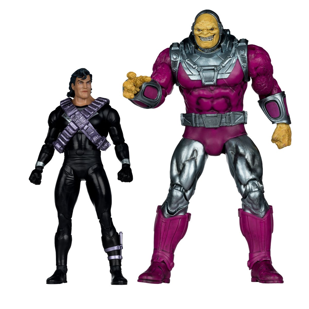 PREVENTA DC Multiverse Superman vs Mongul (The Return of Superman) Two-Pack McFarlane (Primer pago/anticipo)
