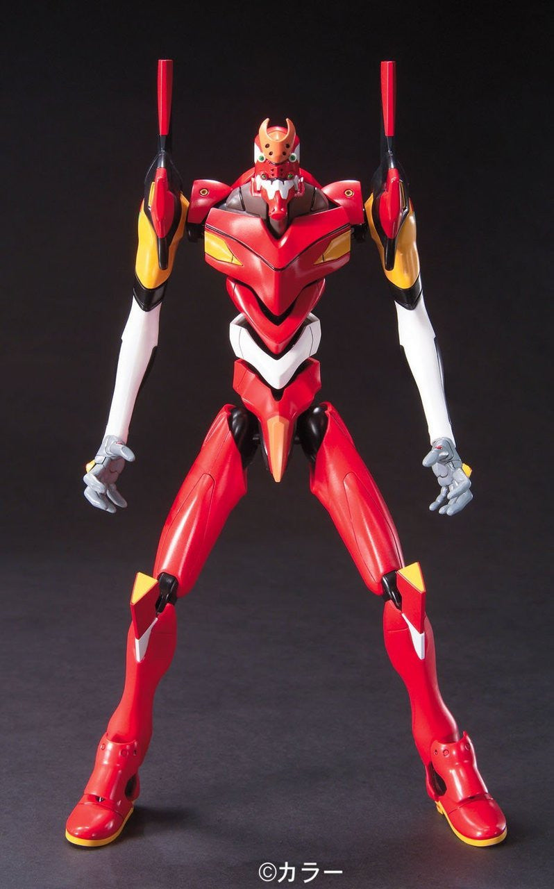 LM-HG 1/144 Rebuild of Evangelion EVA 02 Production Type (2nd Movie Ver.) Model Kit Bandai