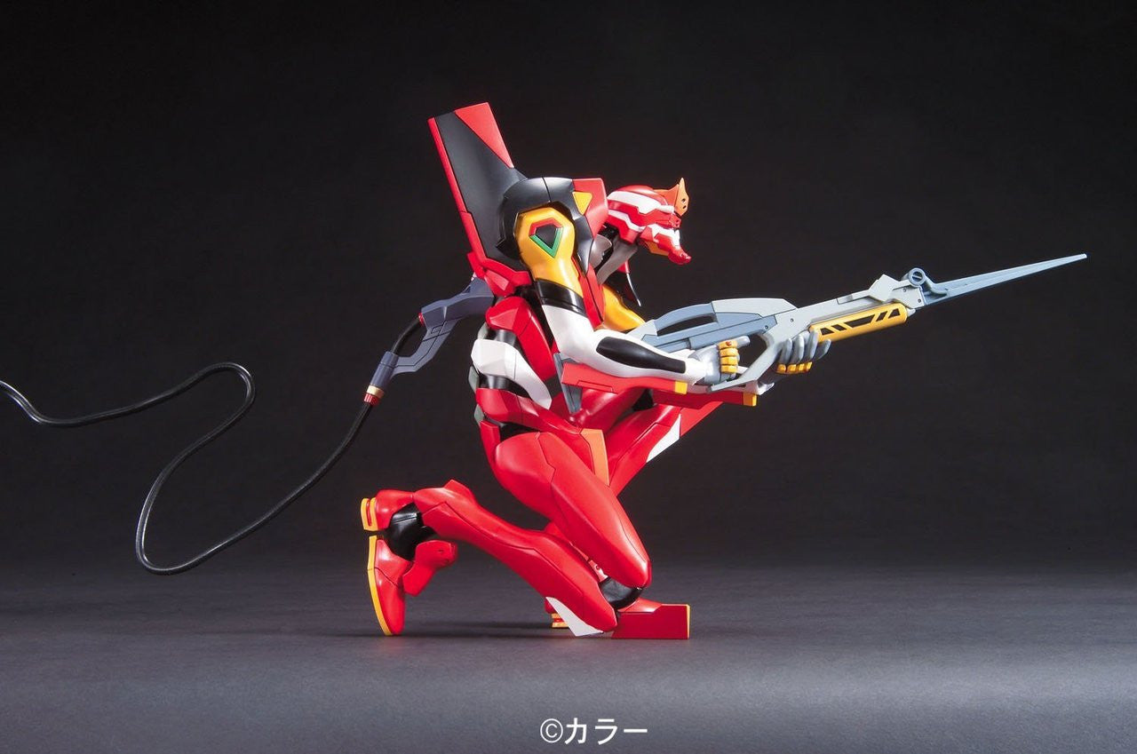 LM-HG 1/144 Rebuild of Evangelion EVA 02 Production Type (2nd Movie Ver.) Model Kit Bandai