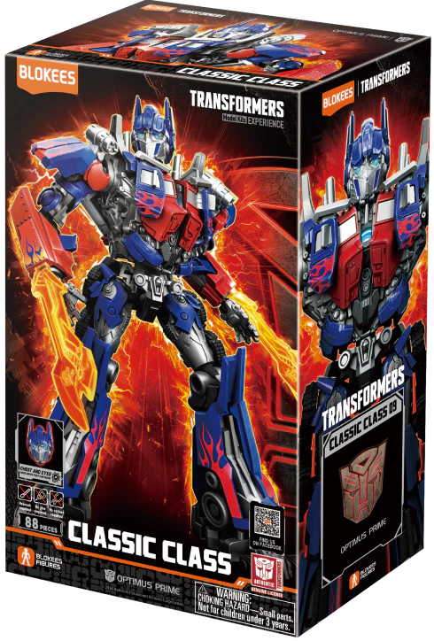 Transformers (2007) Classic Class 09 Optimus Prime Model Kit Blokees