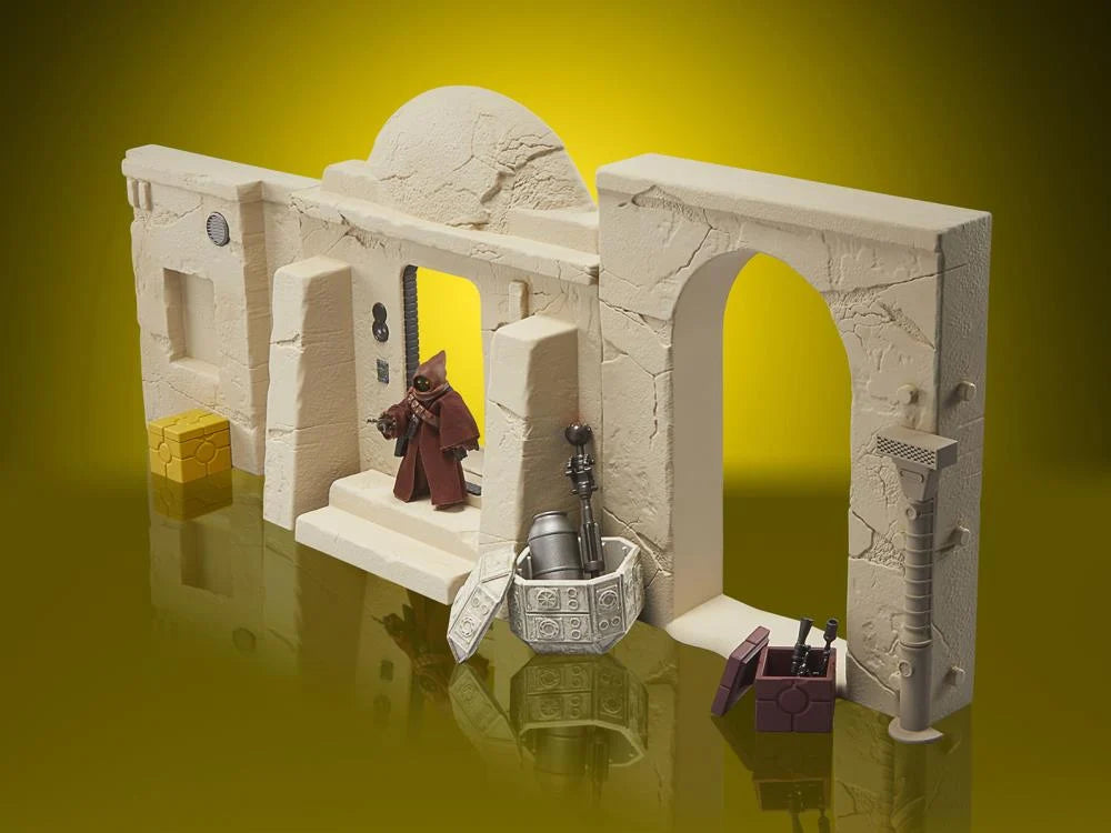 PREVENTA Star Wars The Vintage Collection Streets of Mos Eisley Playset Hasbro (Primer pago/anticipo)