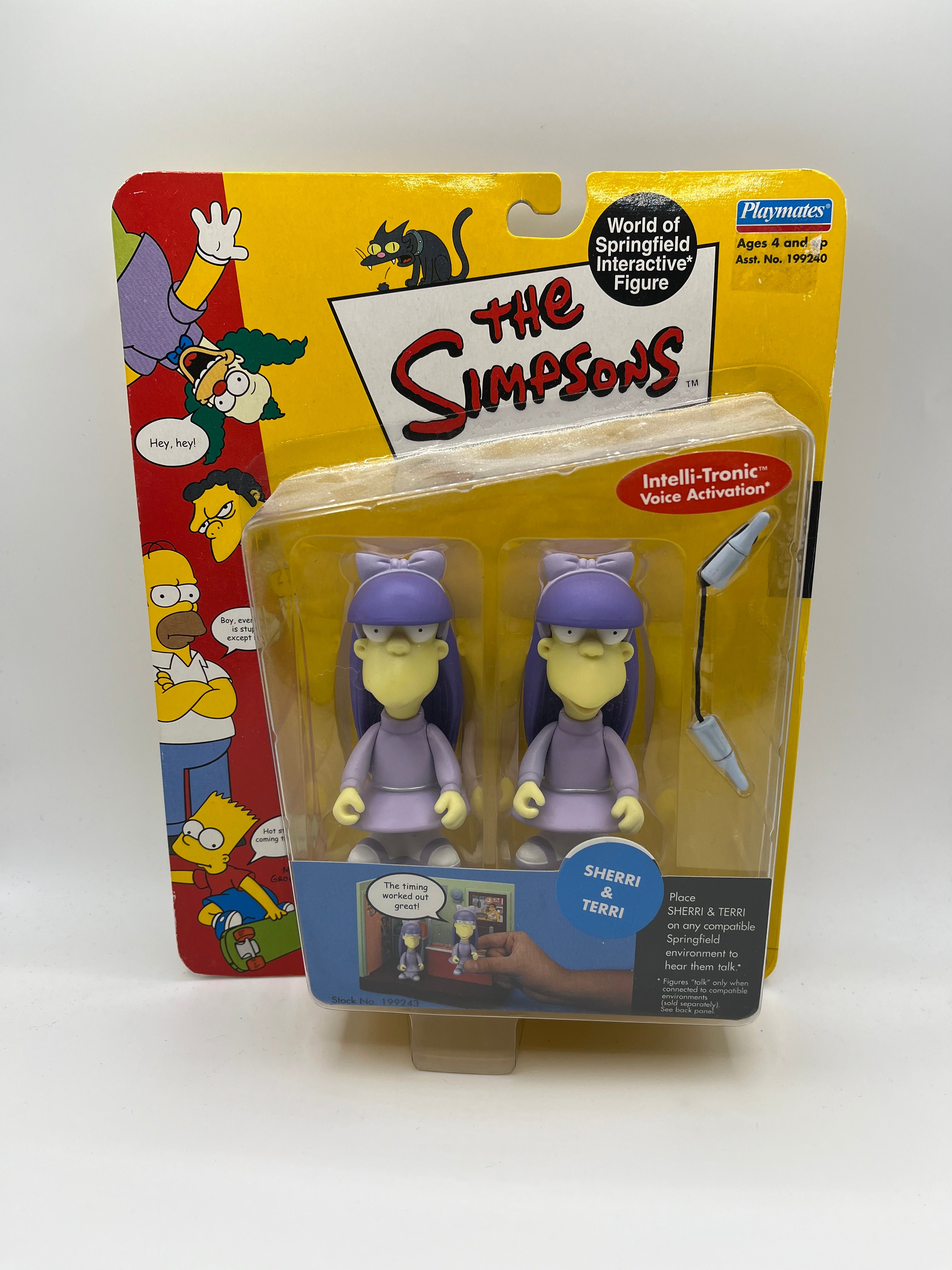The Simpsons Sherri y Terry Simpsons Playmates