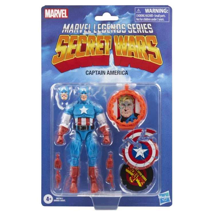 PREVENTA Marvel Legends Secret Wars Captain America Hasbro (Primer pago/anticipo)