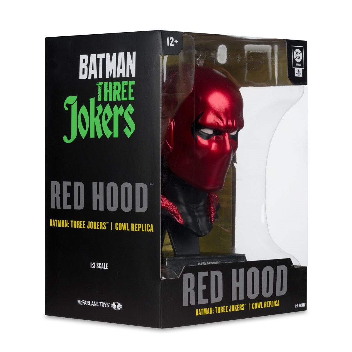 PREVENTA DC Direct Batman: Three Jokers Red Hood Cowl 1/3 McFarlane (Primer pago/anticipo)