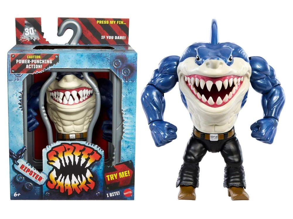 Street Sharks 30 aniversario Ripster Mattel