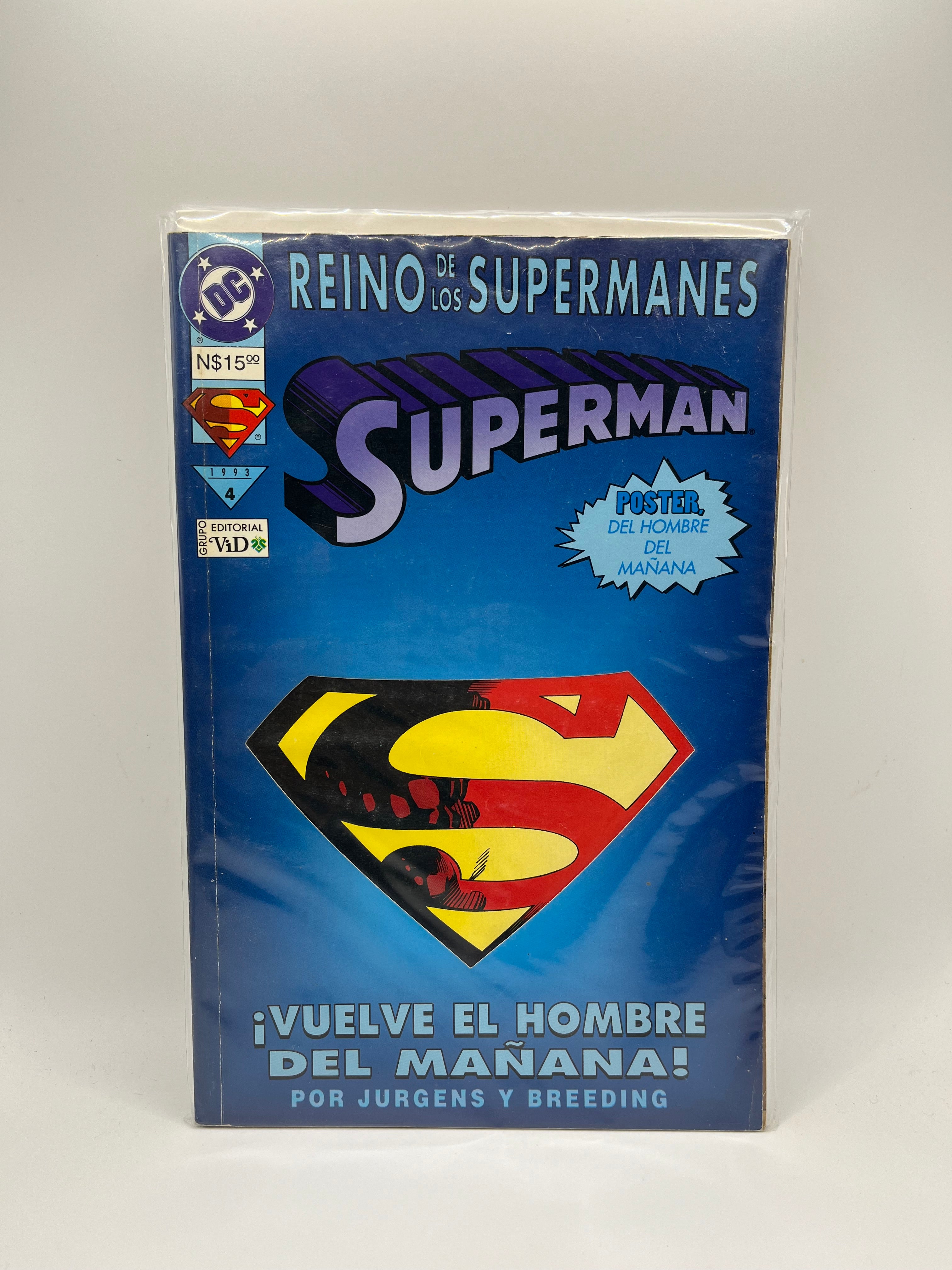 Superman Reino De Los Supermanes Tomos 1-4 DC Comics Grupo ViD Español