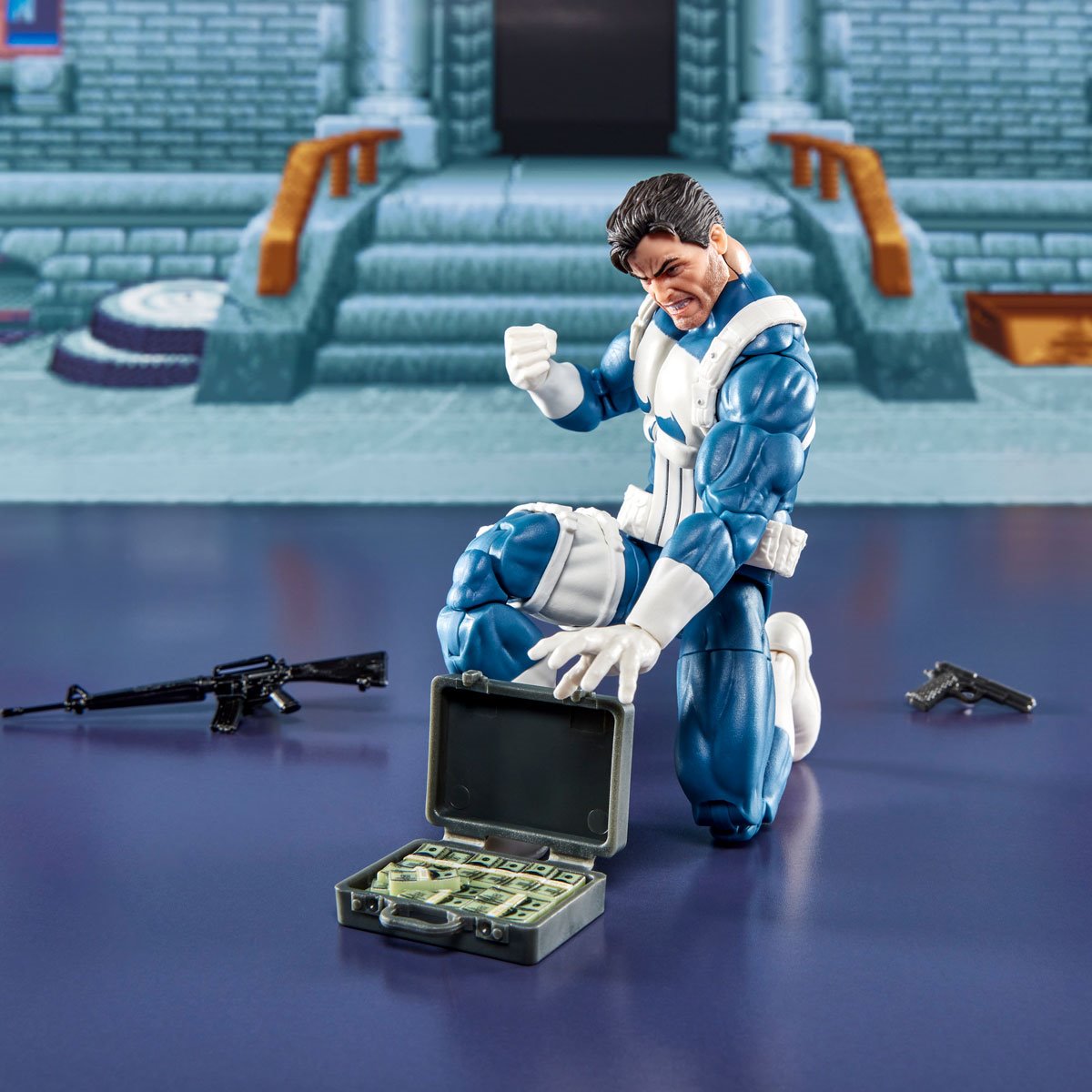 PREVENTA Marvel Legends Gamerverse The Punisher and Nick Fury Two-Pack Hasbro (Primer pago/anticipo)