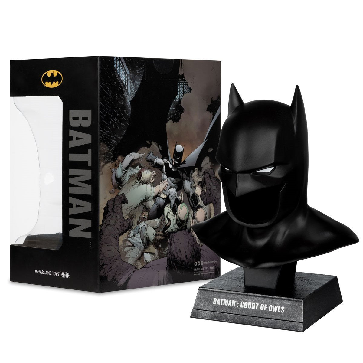 DC Direct Batman: The Court of Owls Batman Cowl 1/3 McFarlane