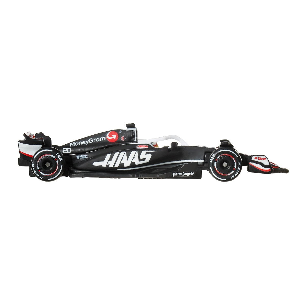 Hot Wheels Premium Formula 1 2024 MoneyGram Haas F1 Team - VF-24 (#20 Kevin Magnussen) Mattel