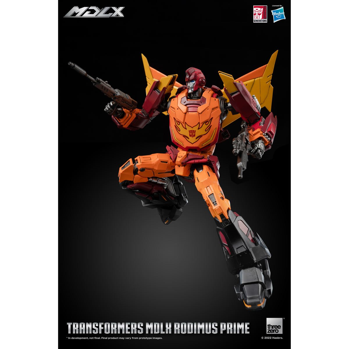Transformers MDLX Rodimus Prime Threezero