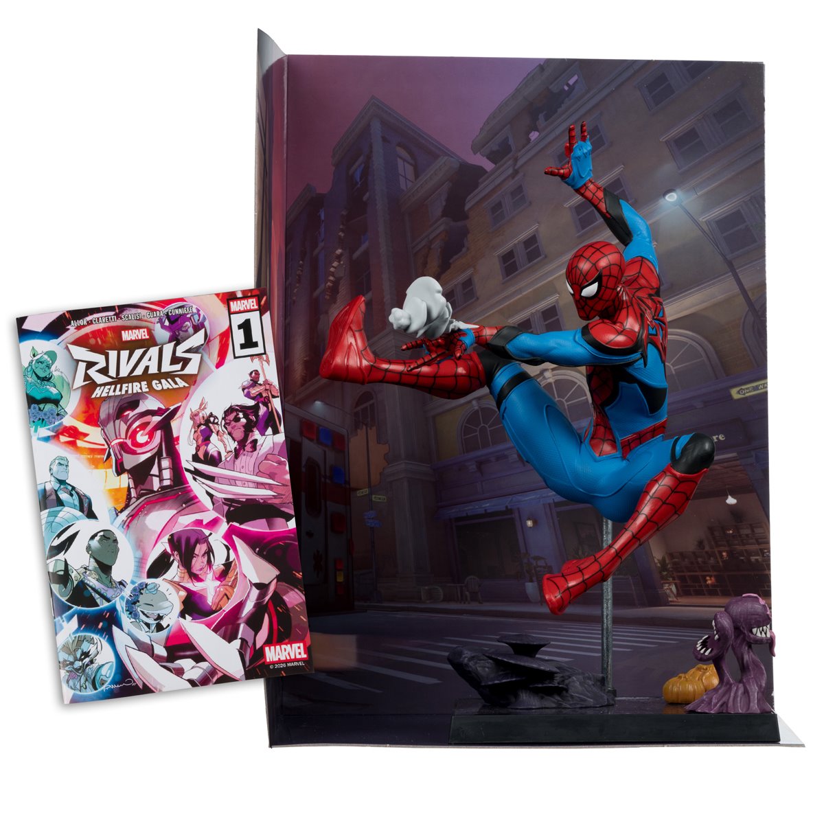 PREVENTA Marvel Rivals Spider-Man 1/6 Statue McFarlane (Primer pago/anticipo)