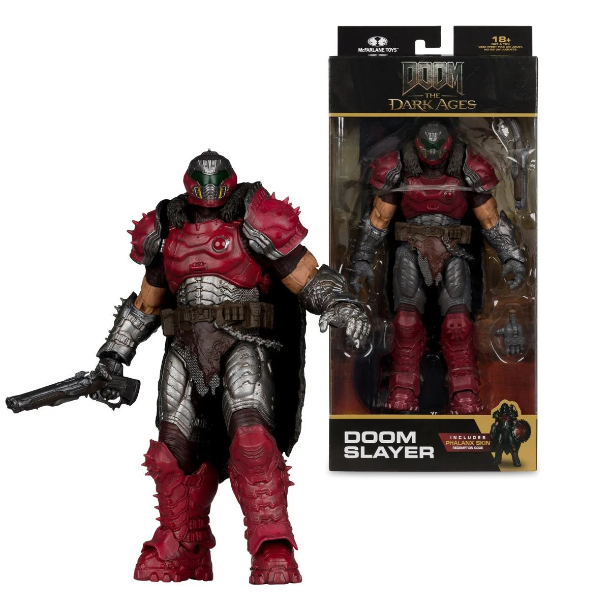 PREVENTA Doom: The Dark Ages Doom Slayer (Phalanx Skin) McFarlane (Primer pago/anticipo)