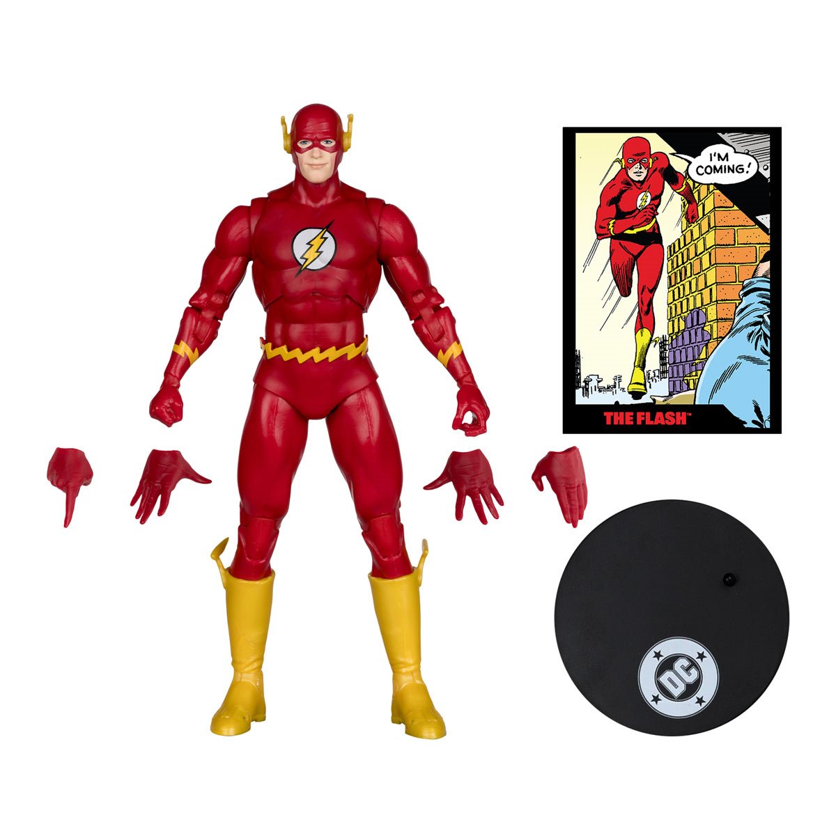DC Direct Page Punchers The Flash #123 The Flash (Barry Allen) McFarlane