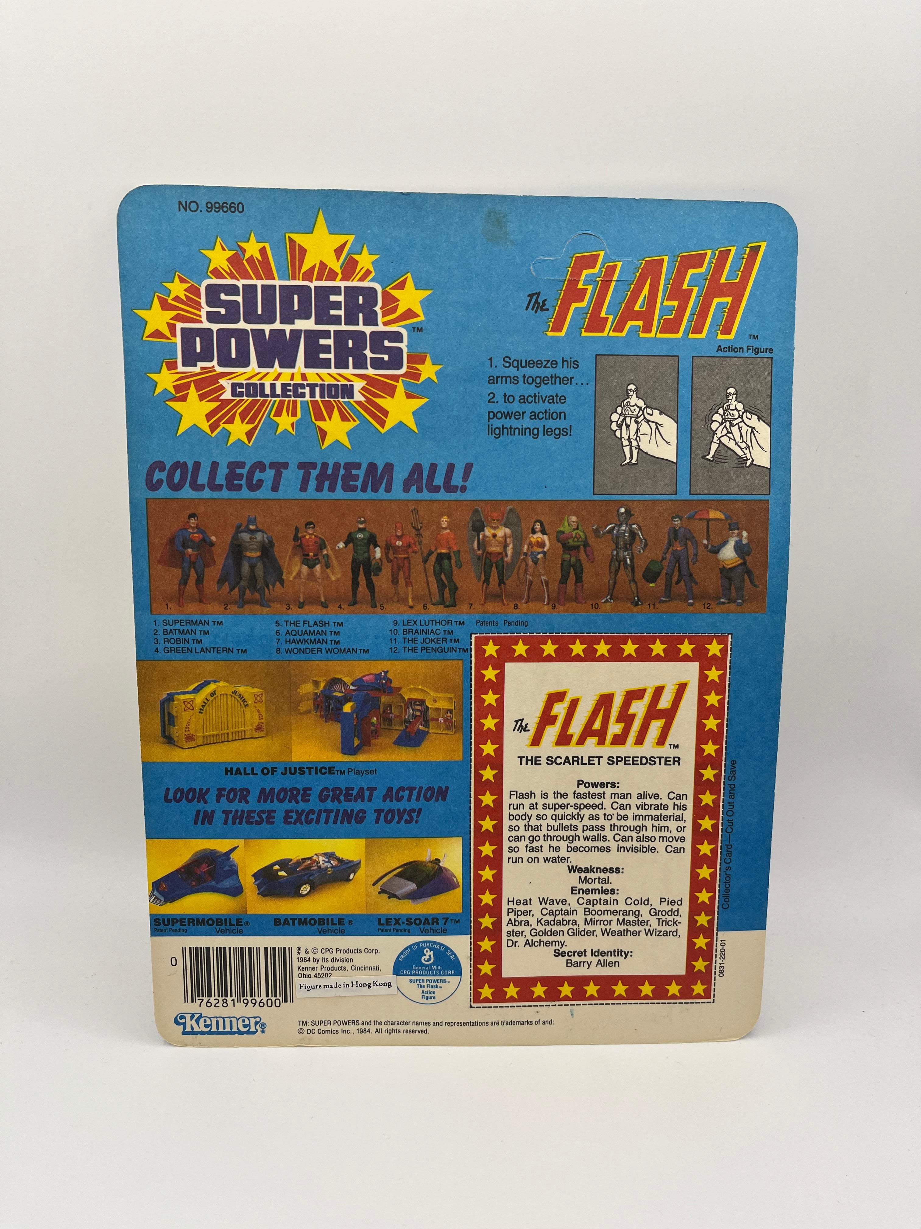 Super Powers Flash (MOC) Kenner Unpunched