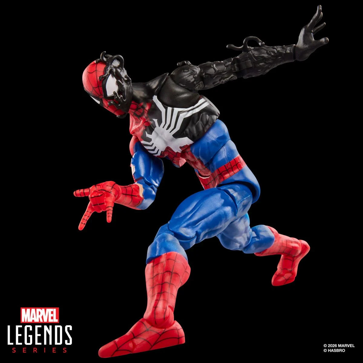 PREVENTA Marvel Legends Secret Wars Spider-Man (Alien Costume) Hasbro (Primer pago/anticipo)