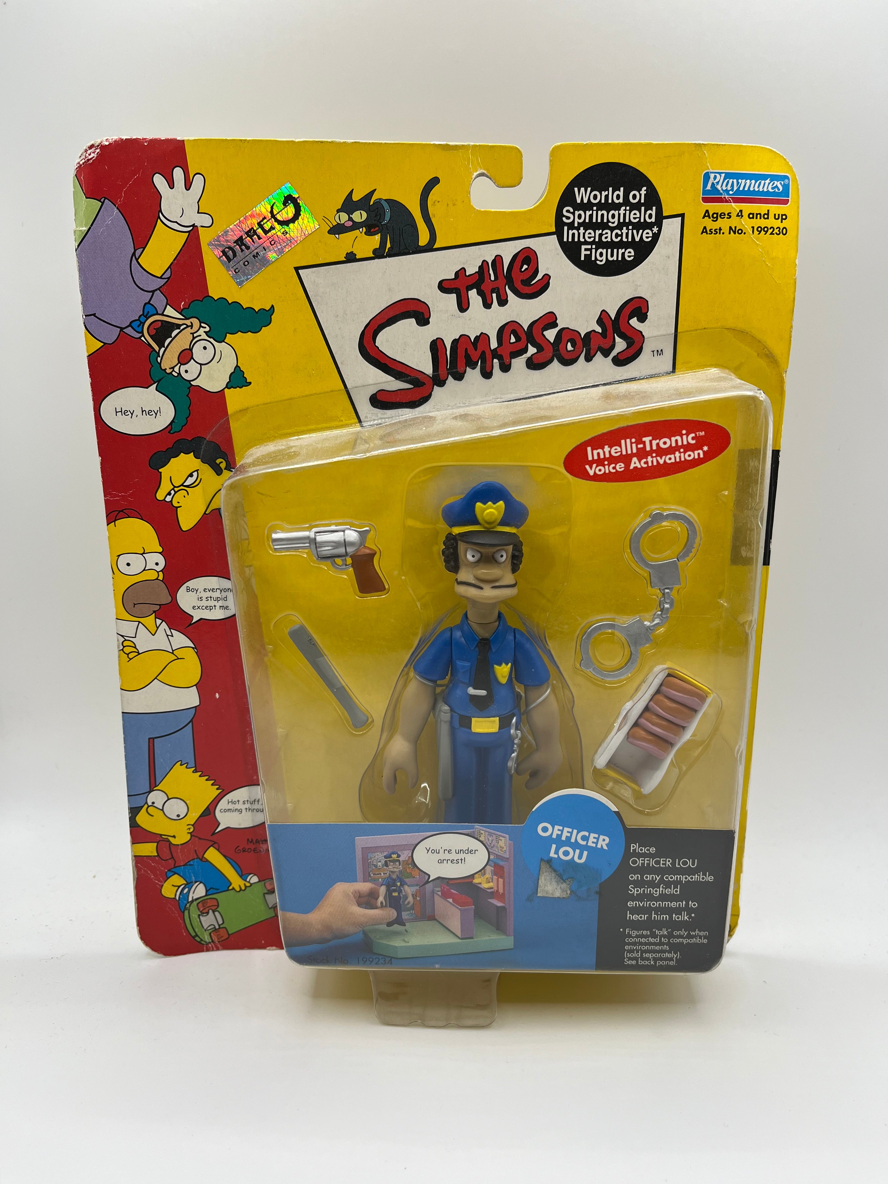 The Simpsons Officer Lou Playmates