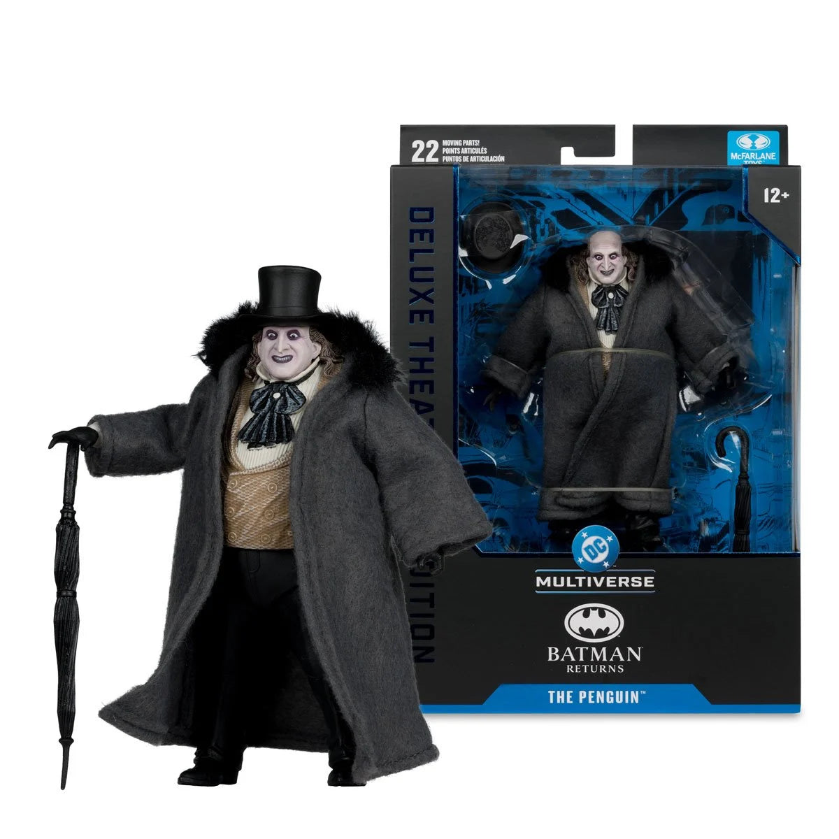 PREVENTA DC Multiverse Batman Returns The Penguin Deluxe Theatrical Edition McFarlane (Primer pago/anticipo)
