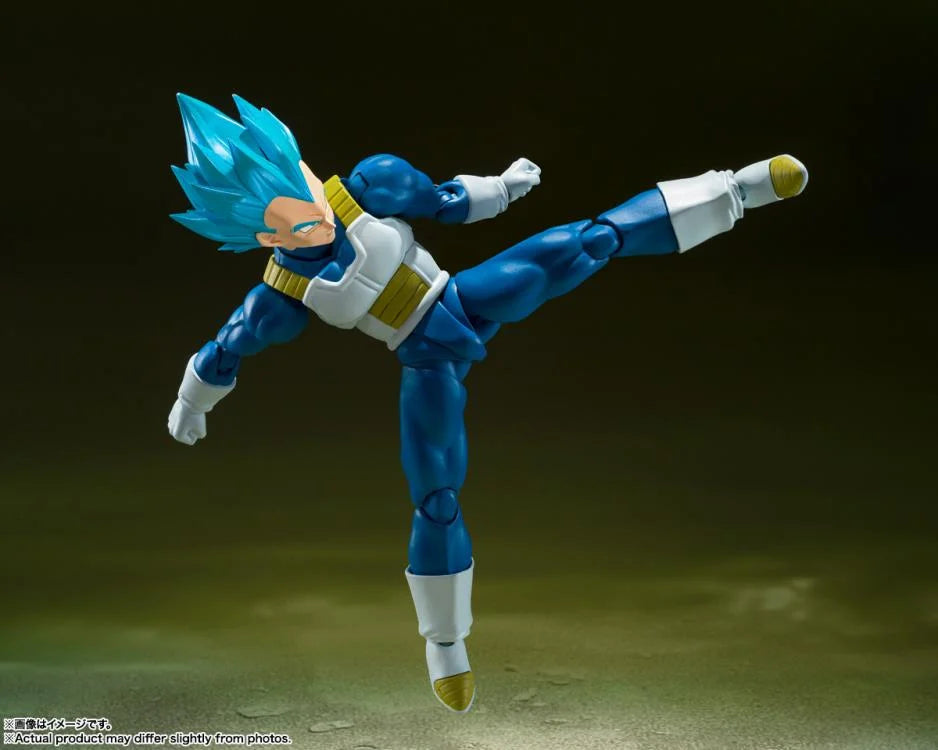 PREVENTA Dragon Ball Super Super Saiyan God Super Saiyan Vegeta (Unwavering Saiyan Pride) S.H. Figuarts Bandai (Primer pago/anticipo)