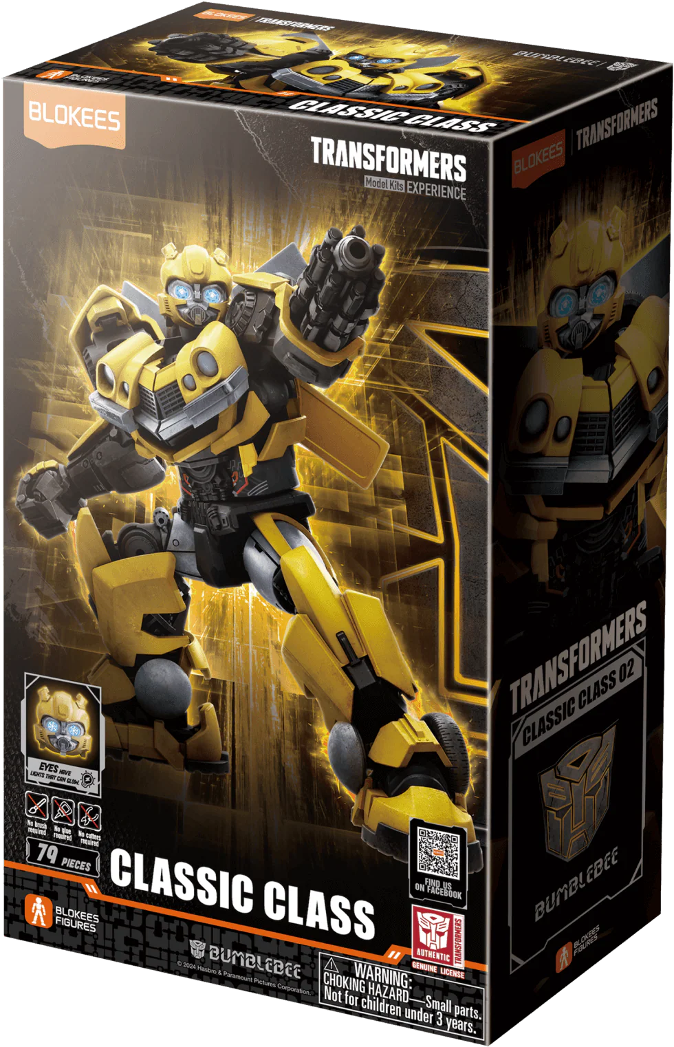 Transformers: Rise of the Beasts Classic Class 02 Bumblebee Model Kit Blokees