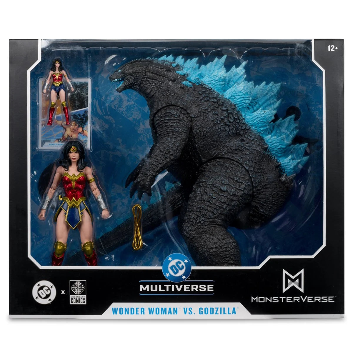PREVENTA DC Multiverse Wonder Woman vs Godzilla (Justice League vs Godzilla) Two-Pack McFarlane (Primer pago/anticipo)