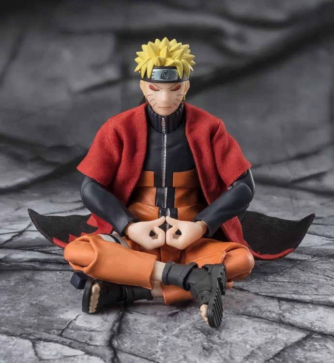 PREVENTA Naruto: Shippuden S.H.Figuarts Naruto Uzumaki (Sage Mode Savior of Konoha) Bandai (Primer pago/anticipo)