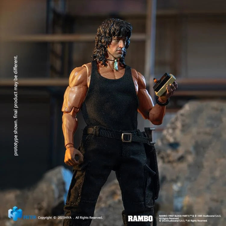 Rambo III Exquisite Super Series John Rambo 1/12 Hiya