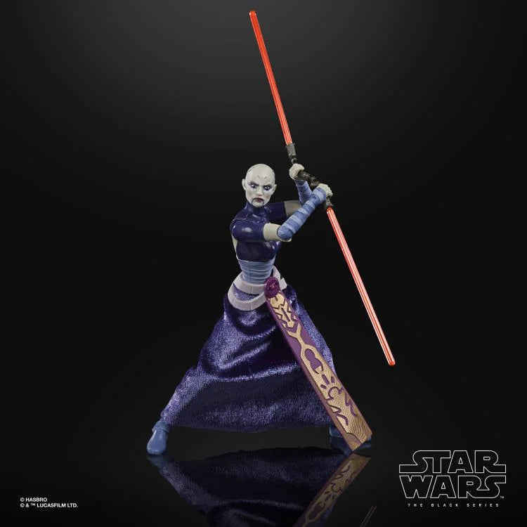 PREVENTA Star Wars The Black Series Asajj Ventress (The Clone Wars) Hasbro (Primer pago/anticipo)