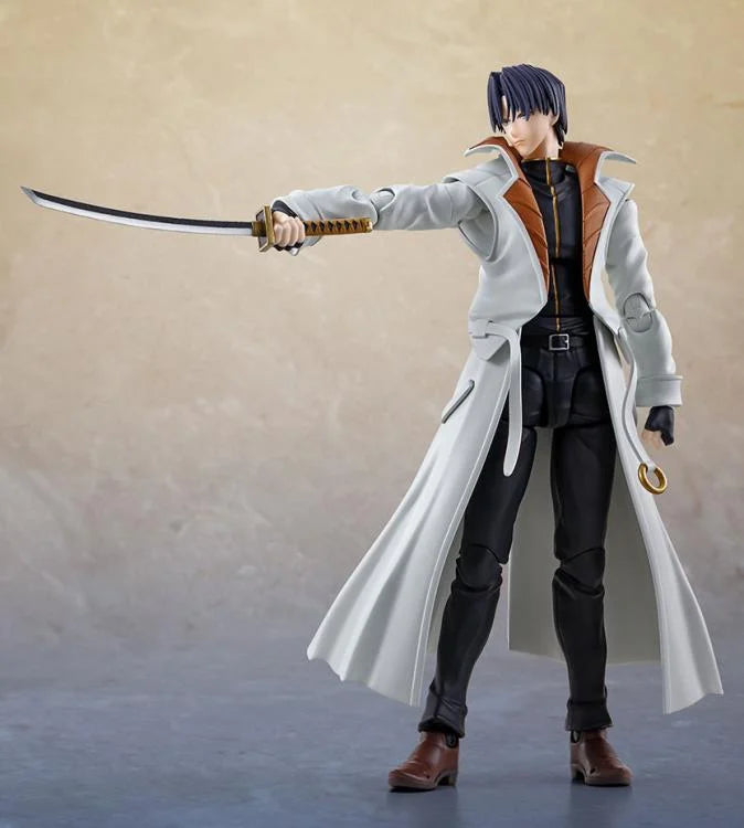 PREVENTA S.H. Figuarts Rurouni Kenshin Meiji Swordsman Romantic Story Aoshi Shinomori Bandai (Primer pago/anticipo)