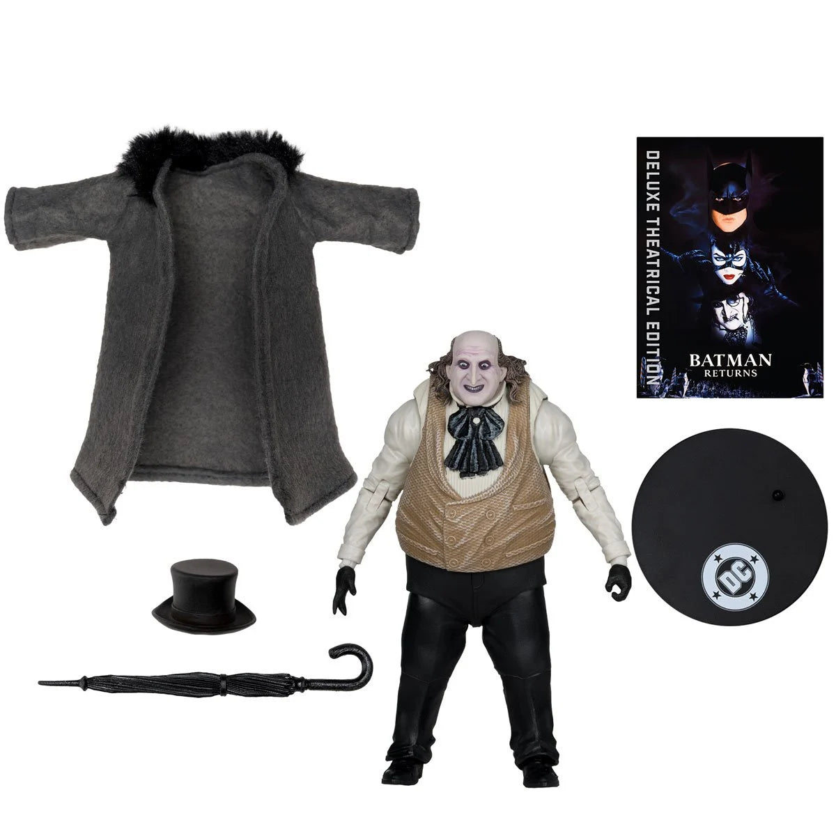 PREVENTA DC Multiverse Batman Returns The Penguin Deluxe Theatrical Edition McFarlane (Primer pago/anticipo)