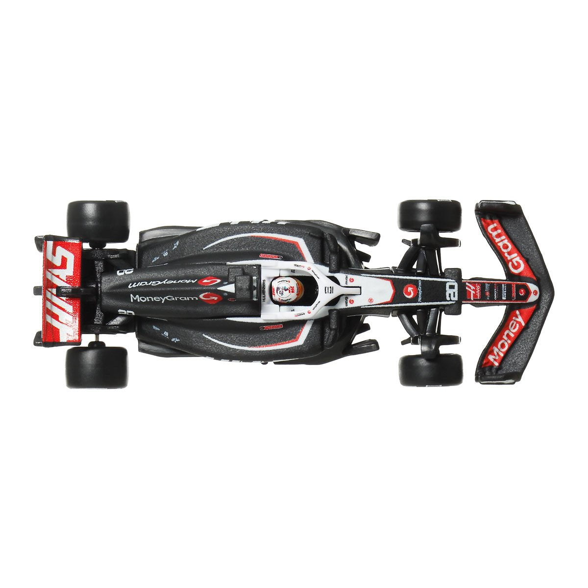 Hot Wheels Premium Formula 1 2024 MoneyGram Haas F1 Team - VF-24 (#20 Kevin Magnussen) Mattel