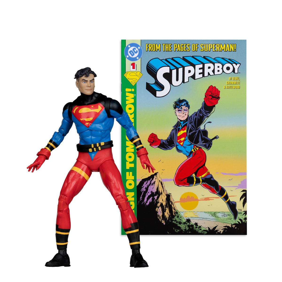 PREVENTA DC Direct Superboy Page Punchers McFarlane (Primer pago/anticipo)