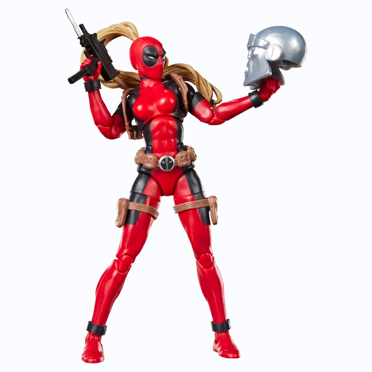 PREVENTA Marvel Legends Lady Deadpool (Marvel's Box BAF) Hasbro (Primer pago/anticipo)