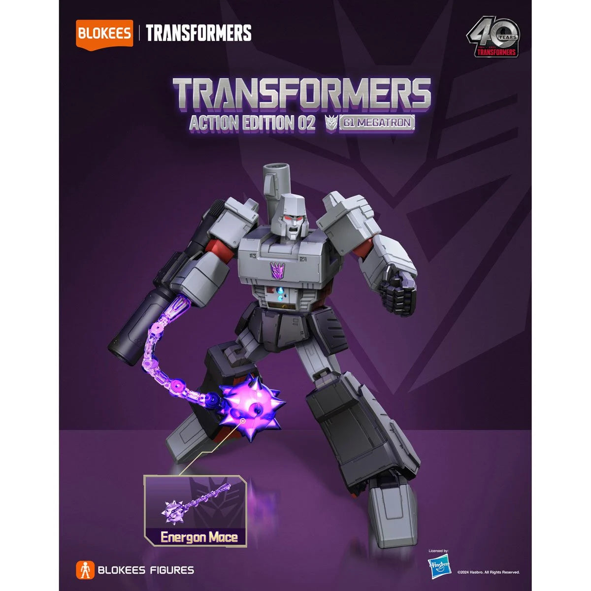 Transformers Action Edition Megatron (G1) Model Kit Blokees