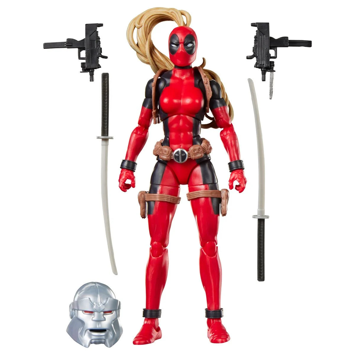 PREVENTA Marvel Legends Lady Deadpool (Marvel's Box BAF) Hasbro (Primer pago/anticipo)