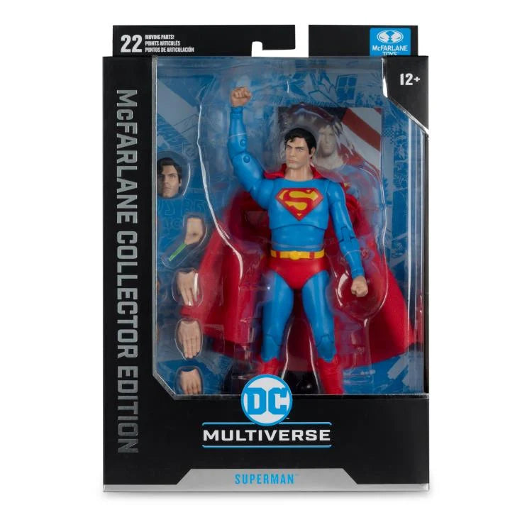 PREVENTA DC Multiverse Superman Cristopher Reeve (Superman: The Movie) Collector Edition Mcfarlane (Primer pago/anticipo)