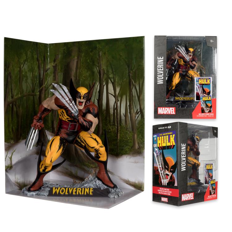 PREVENTA Marvel Comics Wolverine (The Incredible Hulk #340) Estatua 1/6 McFarlane (Primer pago/anticipo)