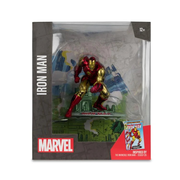 PREVENTA Marvel Comics Iron Man (The Invincible Iron Man #126) 1/10 Estatua McFarlane (Primer pago/anticipo)