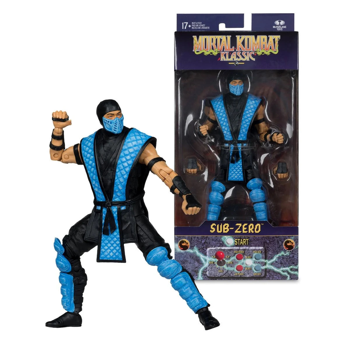 PREVENTA Mortal Kombat Klassic Sub-Zero McFarlane (Primer pago/anticipo)