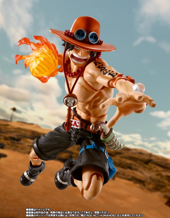 PREVENTA One Piece Portgas D. Ace (Fire Fist) S.H. Figuarts Bandai (Primer pago/anticipo)