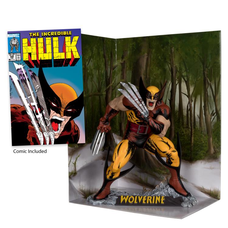 PREVENTA Marvel Comics Wolverine (The Incredible Hulk #340) Estatua 1/6 McFarlane (Primer pago/anticipo)