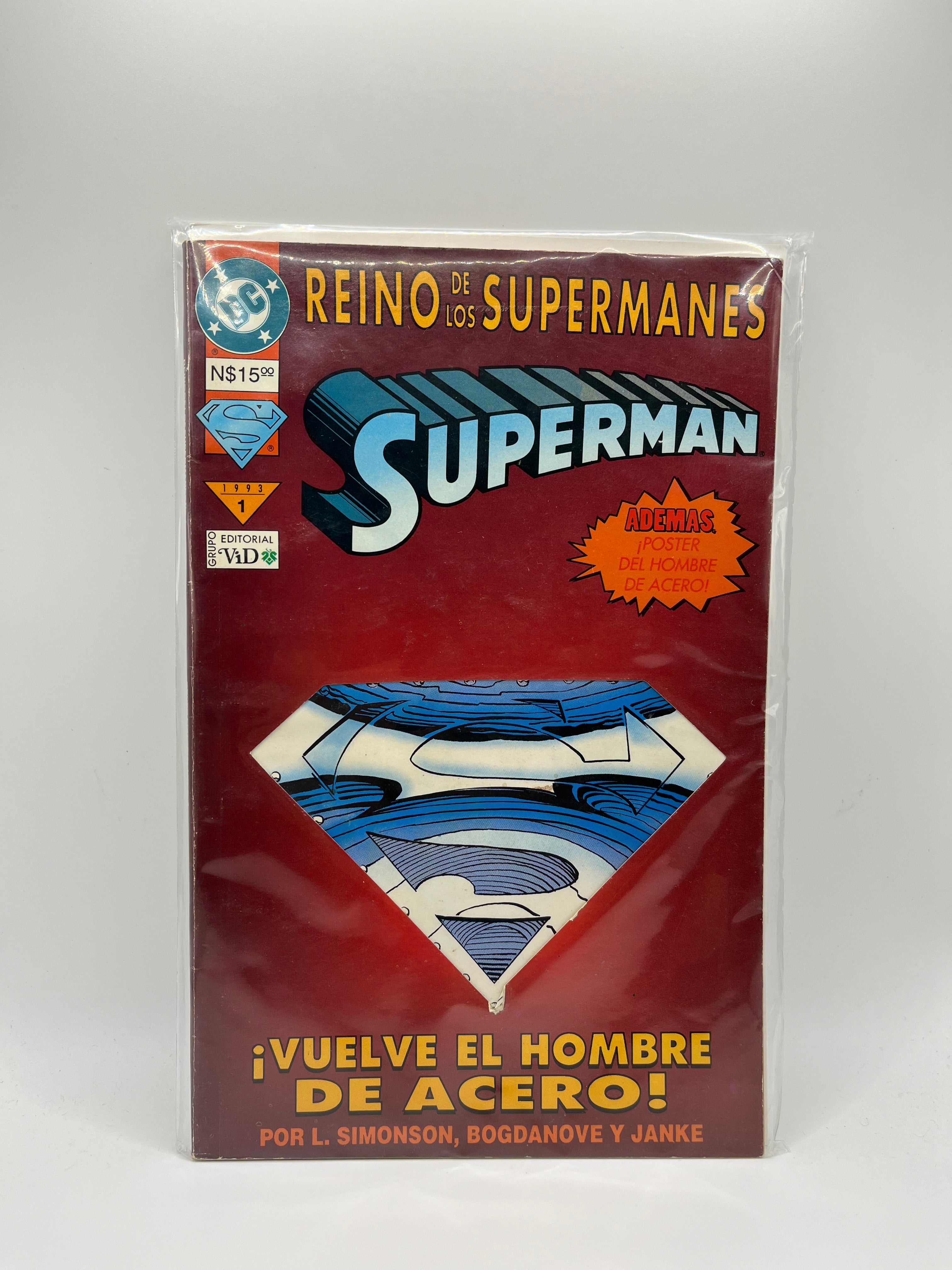 Superman Reino De Los Supermanes Tomos 1-4 DC Comics Grupo ViD Español