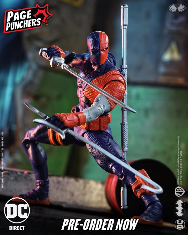 Transformers Deathstroke DC Direct Page Punchers Deathstroke (DC Rebirth) Mcfarlane
