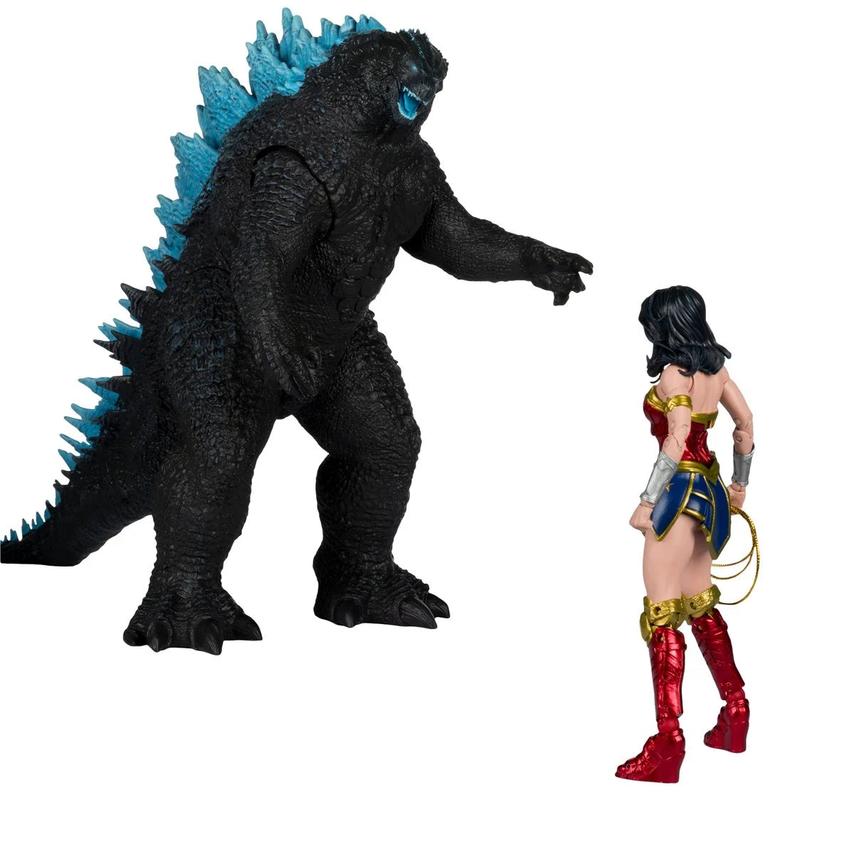 PREVENTA DC Multiverse Wonder Woman vs Godzilla (Justice League vs Godzilla) Two-Pack McFarlane (Primer pago/anticipo)