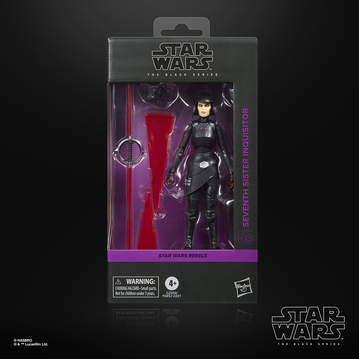 PREVENTA Star Wars The Black Series Seventh Sister Inquisitor (Rebels) Hasbro (Primer pago/anticipo)