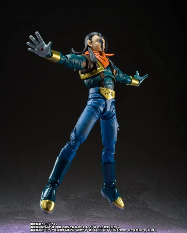 PREVENTA S.H.Figuarts Dragon Ball GT Super Android 17 Exclusivo Bandai (Primer pago/anticipo)