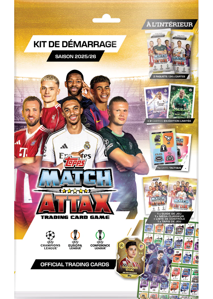 Topps Match Attax UEFA 2025/25 Season Starter Pack